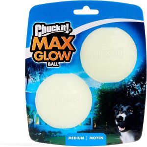 Chuckit Max Glow Ball Dog Toy PET8969 Chuckit Max Glow Ball Dog Toy PET8969